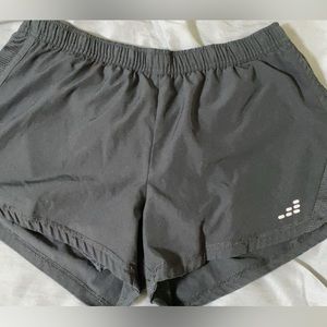 BCG Black Running Shorts. Size Medium. Built-In Spandex.